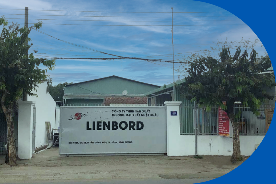 Front of the LIENBORD